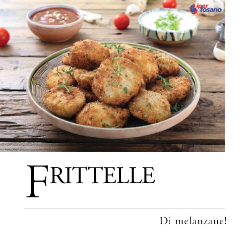 FRITTELLE DI MELANZANE! FRITTELLE DI MELANZANE!