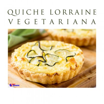 QUICHE LORRAINE VEGETARIANA