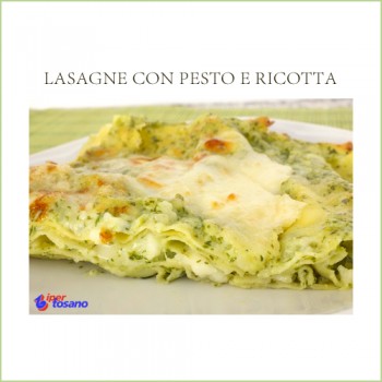 Lasagne pesto & ricotta