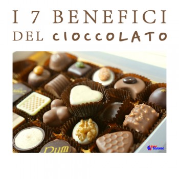 I 7 BENEFICI DEL CIOCCOLATO