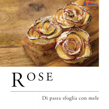 ROSE DI PASTA SFOGLIA CON MELE