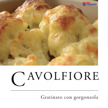 CAVOLFIORE GRATINATO AL GORGONZOLA