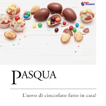 PASQUA: L'UOVO DI CIOCCOLATO FATTO IN CASA