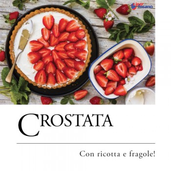 CROSTATA CON RICOTTA E FRAGOLE!