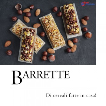  BARRETTE DI CEREALI FATTE IN CASA!