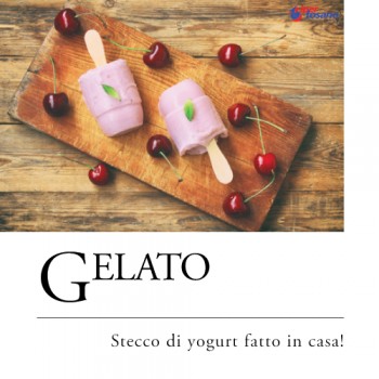 GELATO STECCO DI YOGURT FATTO IN CASA!