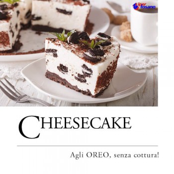 CHEEECAKE AGLI OREO, SENZA COTTURA