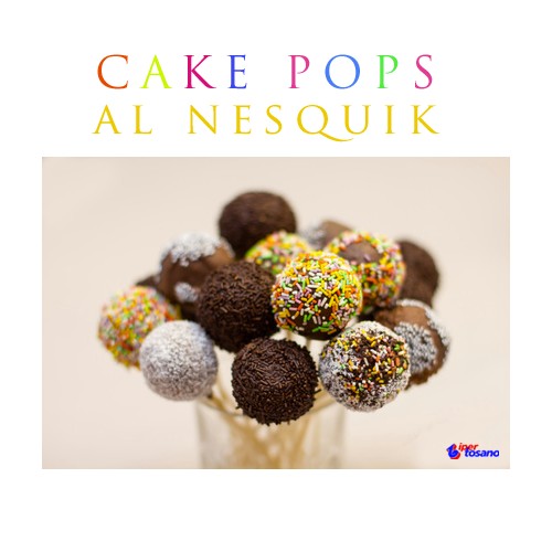 CAKE POPS AL NESQUIK CAKE POPS AL NESQUIK