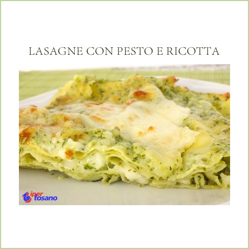 Lasagne pesto & ricotta Lasagne pesto & ricotta