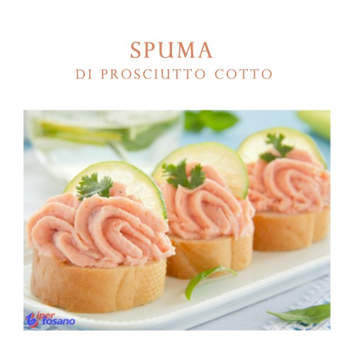 Spuma al prosciutto cotto Spuma al prosciutto cotto