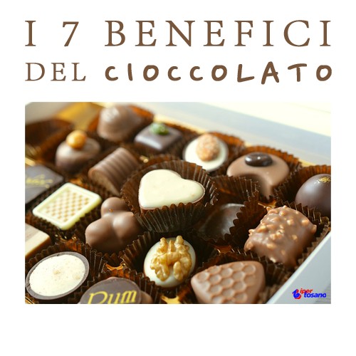 I 7 BENEFICI DEL CIOCCOLATO I 7 BENEFICI DEL CIOCCOLATO