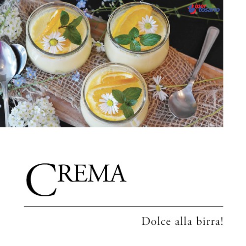 CREMA DOLCE ALLA BIRRA!