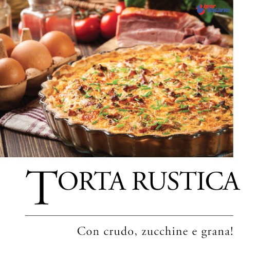 TORTA RUSTICA CON CRUDO, ZUCCHINE E GRANA! TORTA RUSTICA CON CRUDO, ZUCCHINE E GRANA!