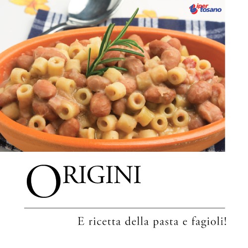 ORIGINI E RICETTA DELLA PASTA E FAGIOLI! ORIGINI E RICETTA DELLA PASTA E FAGIOLI!