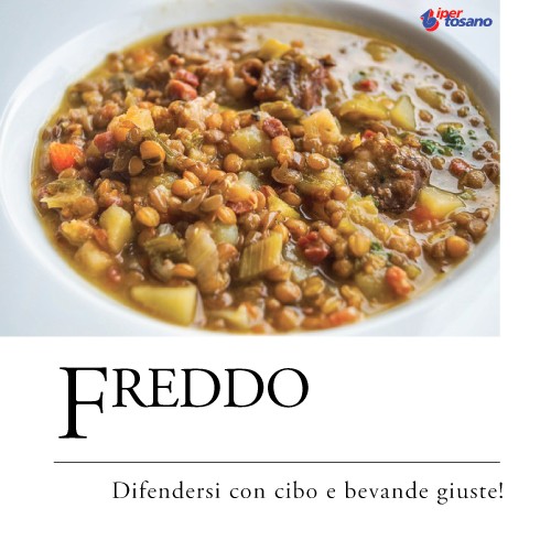 FREDDO: CIBO E BEVANDE PER DIFENDERSI