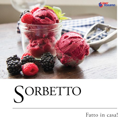 SORBETTO FATTO IN CASA!