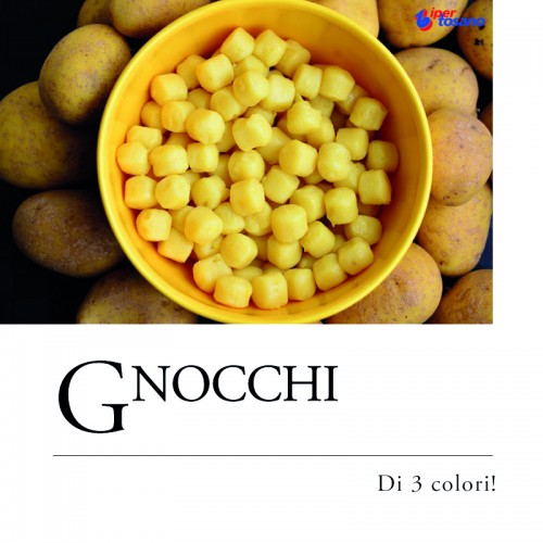 GNOCCHI DI 3 COLORI