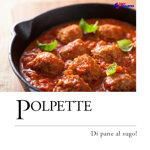 POLPETTE DI PANE AL SUGO! POLPETTE DI PANE AL SUGO!