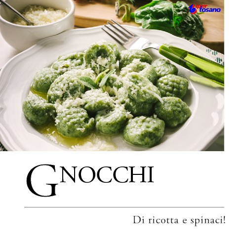 GNOCCHI DI RICOTTA E SPINACI!