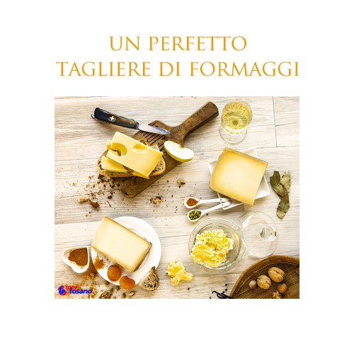 UN PERFETTO TAGLIERE DI FORMAGGI UN PERFETTO TAGLIERE DI FORMAGGI