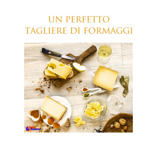 UN PERFETTO TAGLIERE DI FORMAGGI